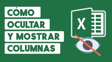 Como Ocultar y Mostrar Columnas en Excel