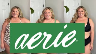 AERIE SWIM ON A TRUE PLUS SIZE BODY