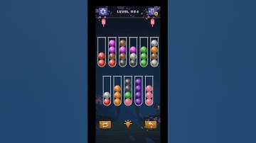 Color Ball Sort Puzzle Level 564 Solution #shorts