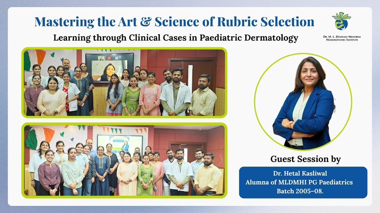Mastering Rubric Selection in Paediatric Dermatology | Dr. Hetal Kasliwal | MLDMHI