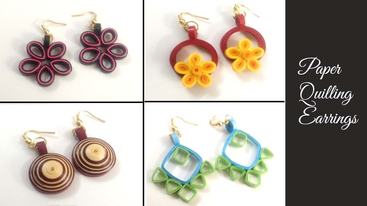 Hand Made Quilling Earrings