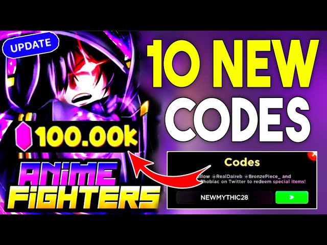 🚀 Update 46 🚀 ANIME FIGHTERS SIMULATOR CODES - CODES FOR ROBLOX ANIME  FIGHTERS SIMULATOR 