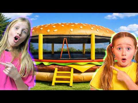 TRAMPOLINE FAST FOOD CHALLENGE
