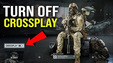 How to TURN OFF Crossplay in Battlefield REDSEC (Step By Step)