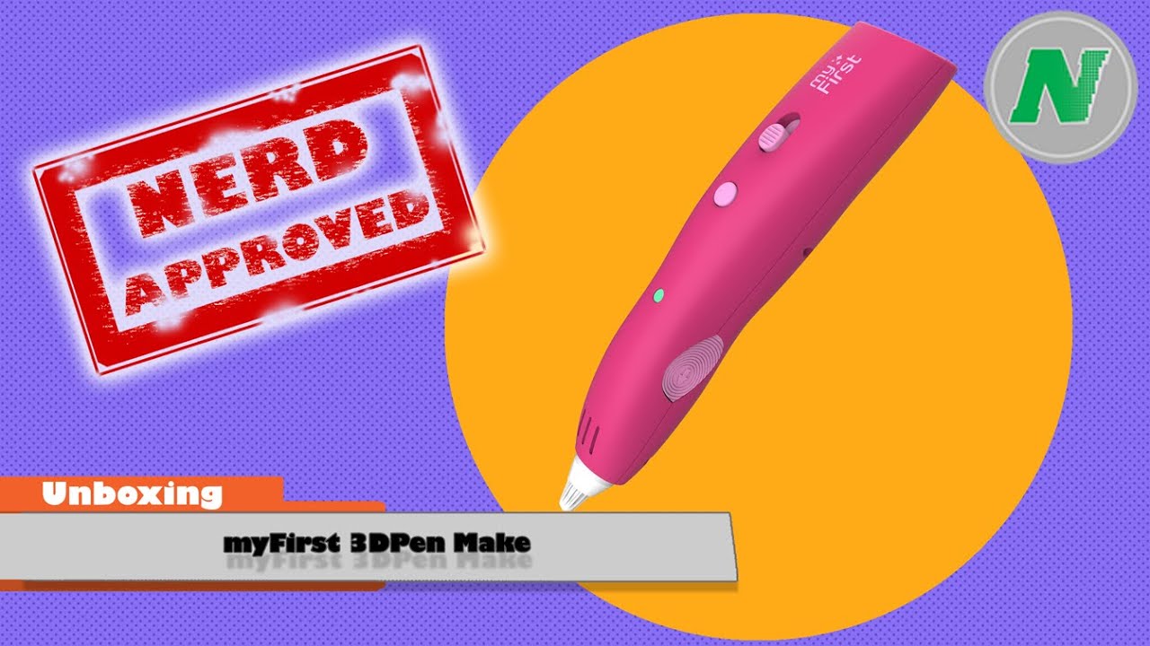 Unboxing The myFirst 3D Pen Make - YouTube