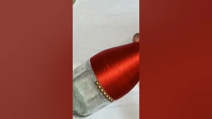 Diy Bottle decoration ideas |Easy Bottle art ideas #youtubeshorts