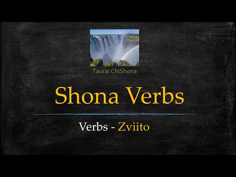 Shona Verbs 1 - Mazwi ezviito