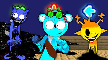 INCREDIBOX SPRUNKI: Pibby Glitched | FNF Character Test | Gameplay VS Playground