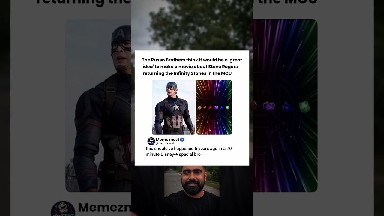 Steve Rogers Returning the Infinity Stones DESERVED a Movie! 😭🔥 #Marvel