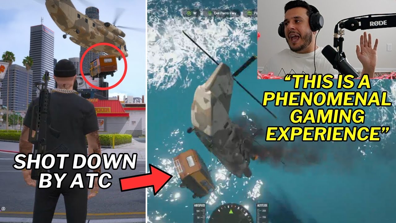 CG goes DEMON MODE on ATC for Ruining their Cool Cargobob Plan | Prodigy 2.6 | GTA | CG