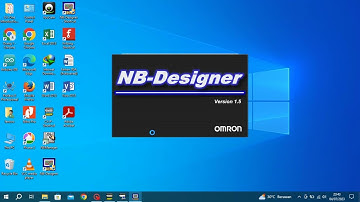 CARA MEMBUAT RANGKAIAN TIMER PLC SCADA MENGGUNAKAN SOFTWARE CX-PROGRAMER DAN NB-DESIGNER