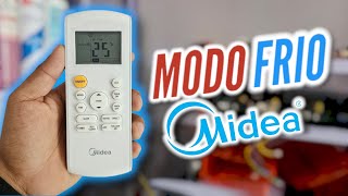 CONFIGURA MODO FRIO En Tu Minisplit Midea ❄