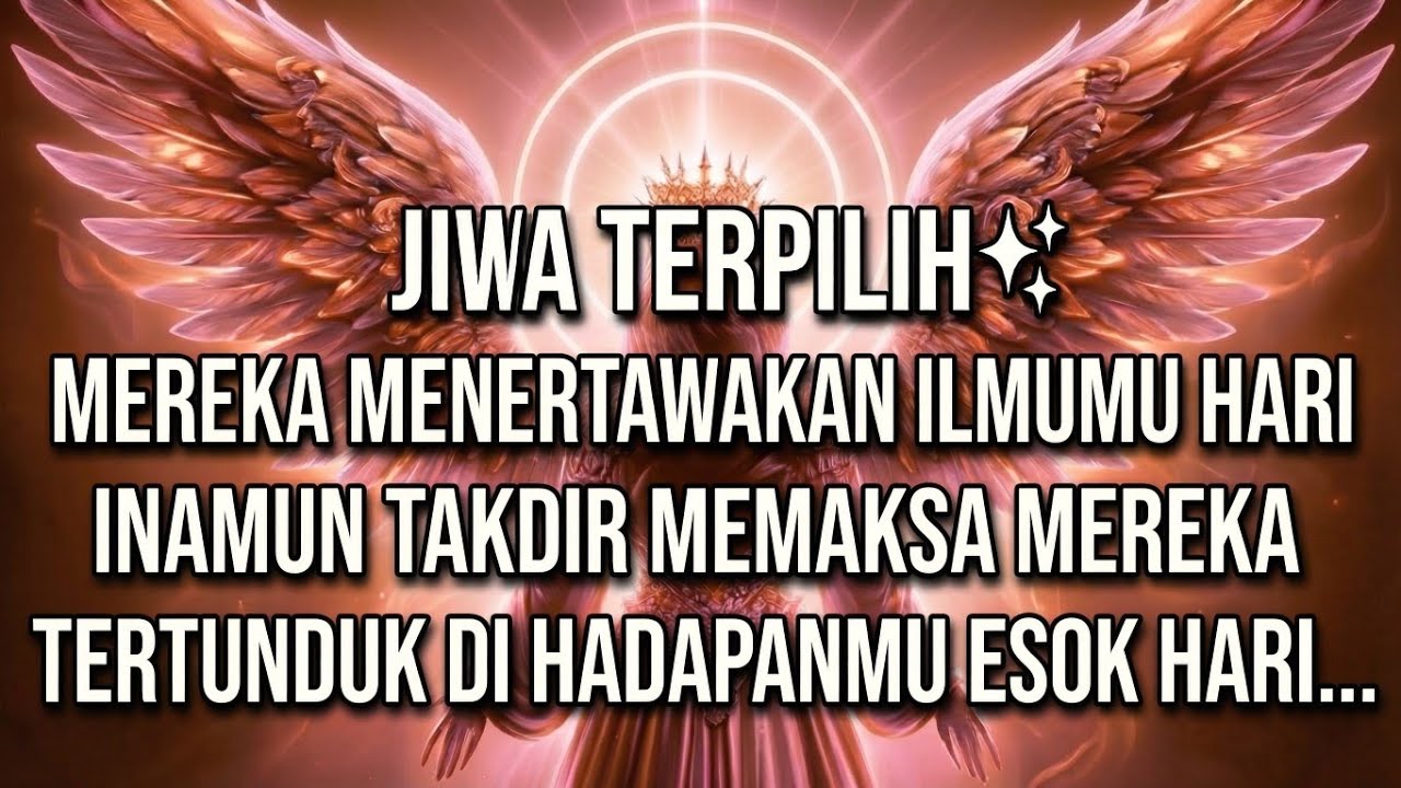 JIWA TERPILIH✨ MEREKA MENERTAWAKAN ILMUMU HARI INI, NAMUN TAKDIR MEMAKSA MEREKA TERTUNDUK DI HADAPAN
