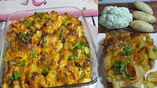 براس شوفلور صغير و 3حبات بطاطا وبدون لحوم👌 ولا جبن حضرت ألذ غراتان بعقدة رائعة زادتو بنة على بنة screenshot 4