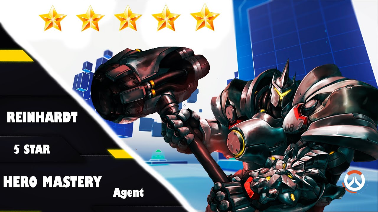 「HERO MASTERY」REINHARDT / 5 STAR / TOP 500 - OVERWATCH 2 (AGENT)