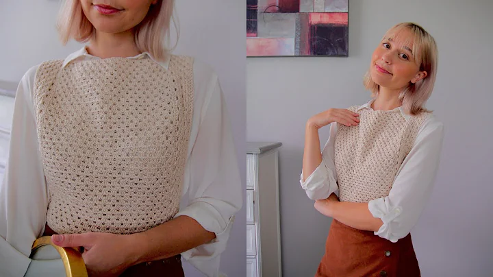 Simple Beginner Crochet Vest