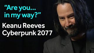 Keanu Reeves: Cyberpunk 2077 interview at E3 | BBC Newsbeat