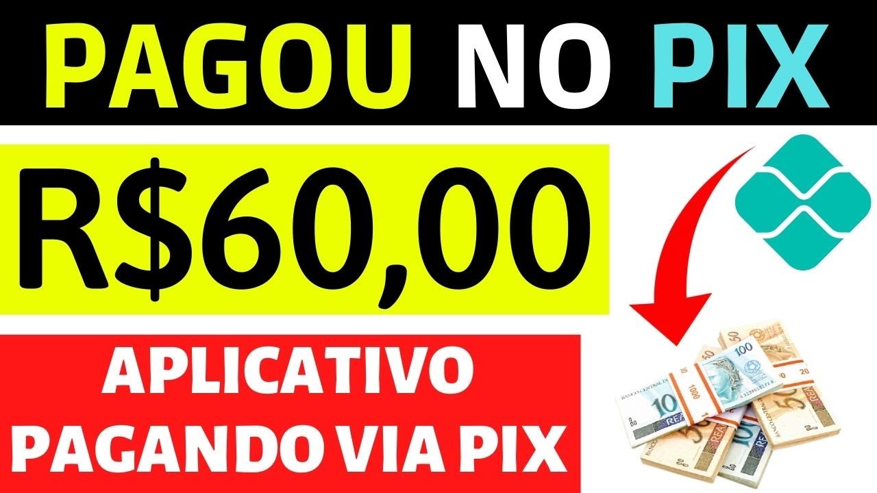 TOP 2 APLICATIVOS PARA GANHAR DINHEIRO NO PIX! APP PAGANDO VIA PIX | SAQUEI R$60,00 AO VIVO