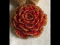 Tutorial on how to make this elegant beaded hibiscus 🌺/brooch(part 1)