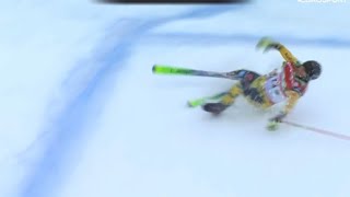 AWFUL CRASH of Tim Hronek (GER) | Skicross Reiteralm (AUT)