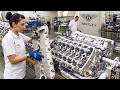 Inside Bentley’s Factory Building Massive W12 Engines by Hand