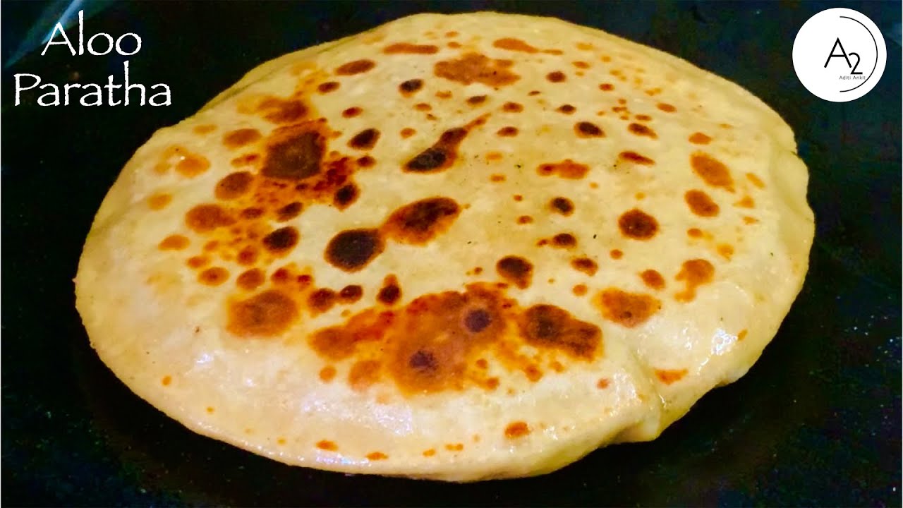 Nutty aloo paratha
