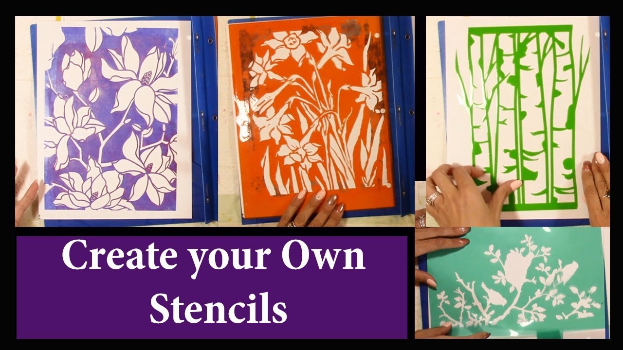 how-to-create-your-own-stencils-youtube