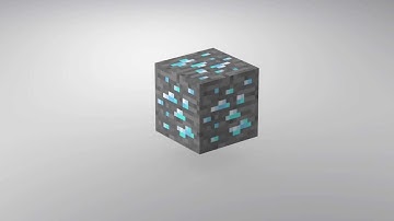 3D Minecraft Block render test