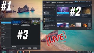 🔴 Live - Building the Perfect Linux Desktop for Gaming and Daily Driving
