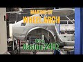 Fabrication d'un tour de roue pour Datsun 240Z. Making of a Wheel Arch.