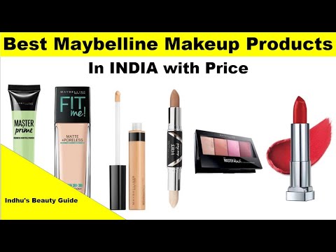 Video: 10 Produk Maybelline (Ulasan) Terbaik Di India - Kemas Kini 2020