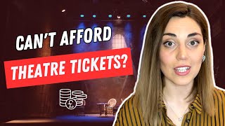 5 Ways to Buy CHEAP London Theatre TICKETS FOR £25