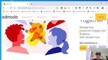 Accessing Edmodo for the First Time