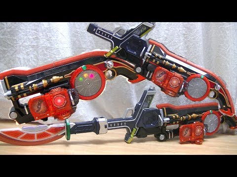 値下げ！！仮面ライダー鎧武　ベルト&ロックシード　火縄大橙DJ銃 鎧武の最強武器！】DX火縄大橙DJ銃 ｶﾁﾄﾞｷﾛｯｸｼｰﾄﾞ、無双ｾｲﾊﾞｰとも