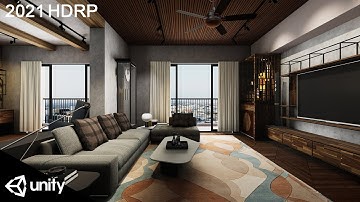 Unity3d HDRP interior