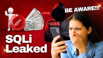 SQLi Attack EXPOSED! | Learn & Defend #education #web #database #server  #video #tutorial #hackers