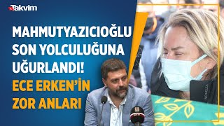 Ece Erkenin Eşi Şafak Mahmutyazıcıoğlu Son Yolculuğuna Uğurlandı