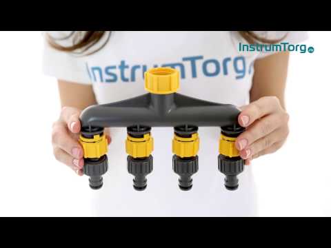 [66428] Разветвитель четырёхканальный (пластиковый) Palisad [Instrumtorg.ru]