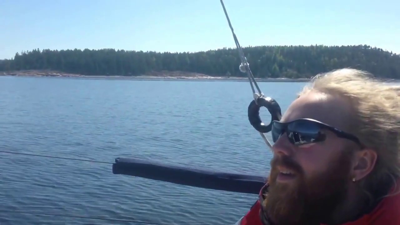 Årets första segling.