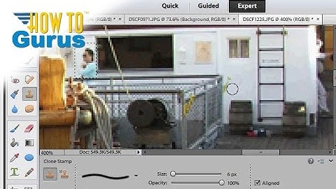 How to Use the Clone Stamp Tool in Adobe Photoshop Elements 15 14 13 12 11 Tutorial