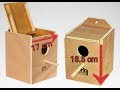 The size and the installation of Budgie's nest box  قياسات عش طائر الحب