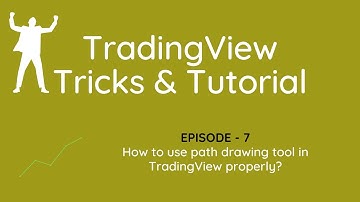 How to use path drawing tool in TradingView properly? TradingView Tricks & Tutorials
