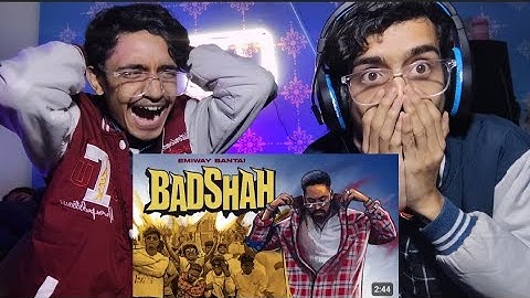 EMIWAY BANTAI - BADSHAH Reaction | (PROD BY TONY JAMES ) | OFFICIAL MUSIC VIDEO