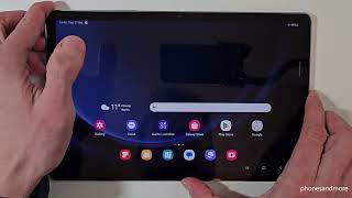 Samsung Galaxy Tab S9 FE: How to turn off the tablet? And how to set up the Power Button?