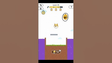 Save The Doge 2 Level 20 3 Stars Draw & Save