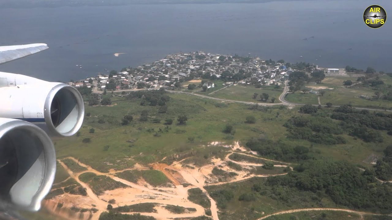 Takeoff aboard Antonov 124 super freighter - WINDOW SEAT!!! [AirClips]