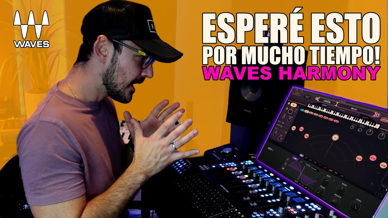 Waves Harmony | Crea armonías vocales a tiempo real - Crea coros increíbles con solo grabar una voz!