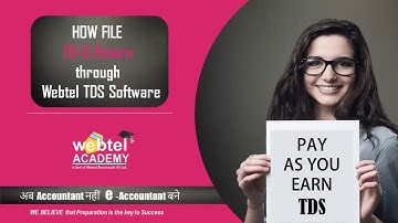 02 FILING OF 26 Q RETURN THROUGH WEB E TDS SOFTWARE