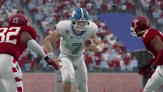 College Football 12/27 Temple vs North Carolina Full Game Highlights - 2019 Military Bowl | NCAA 14