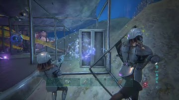 Raiding Fat underwater tek base ark official pvp